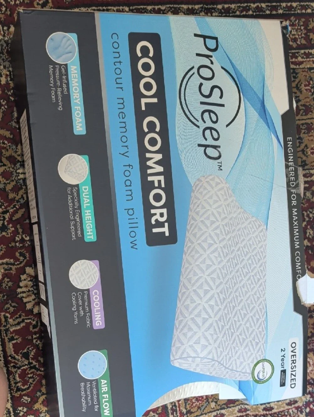 ProCool Memory Foam Pillow - (Macy's)